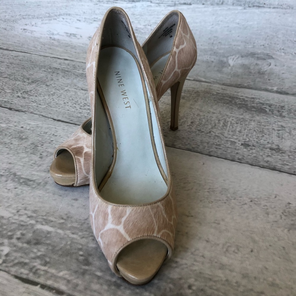 Nine West Giraffe print High Heels